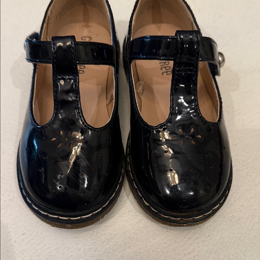 Gymboree Girls' navy Patent Leather Mary Jane Shoes size 7
